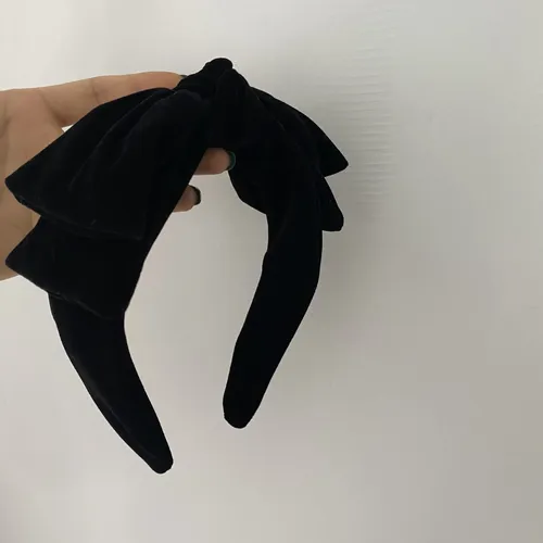 Diadema Ancha Para Mujer Con Lazo Turban