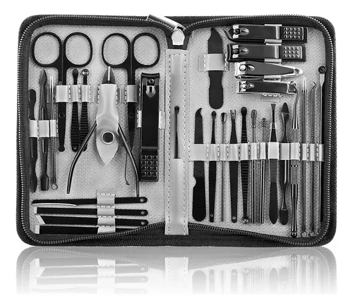 Set Profesional De Manicure Y Pedicure Con Estuche