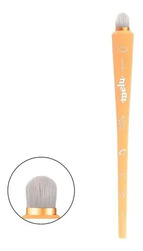 Pincel Para Sombra Melu By Ruby Rose Le40 Cor Laranja
