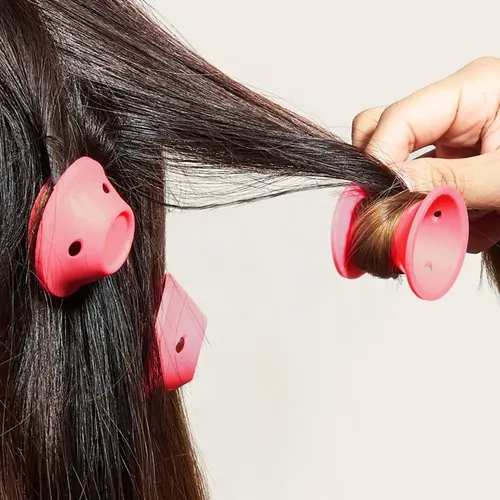 Rodillos De Silicona For Rizar El Cabello Sin Calor For La .
