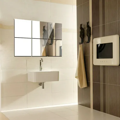 Pegatinas De Espejo Para Decoración Del Hogar De 0,2 Mm, 16