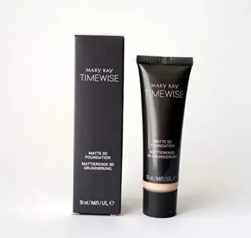 Base de maquillaje líquida Mary Kay TimeWise Matte-Wear Liquid Foundation Base de Maquilaje Liquida 3D tono beige n200 – 30L 30g