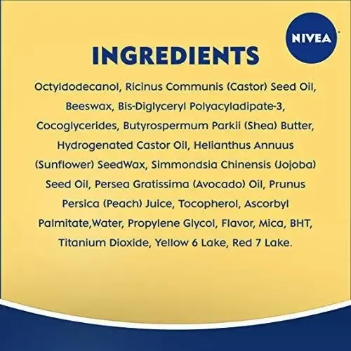 Nivea – Cuidado De Labios, Variedad De Frutas