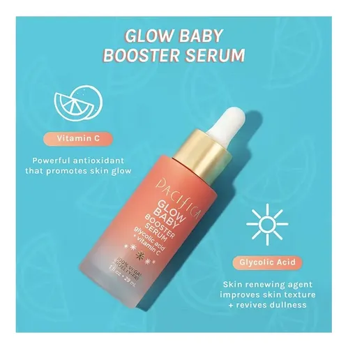 Pacífica-suero De Vit C Para Rostro/iluminador Glow Baby