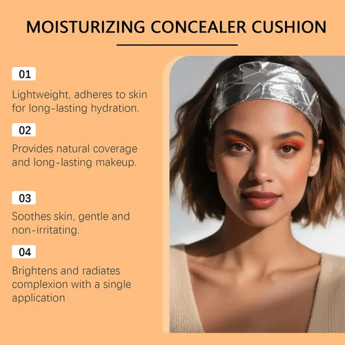 Cojín Corrector Hidratante Overseas Brown, Natural, Largo