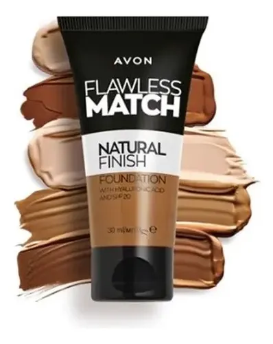 Avon Match Me Base Liquida De Maquillaje Ultra Matte | Tati Tono 215P