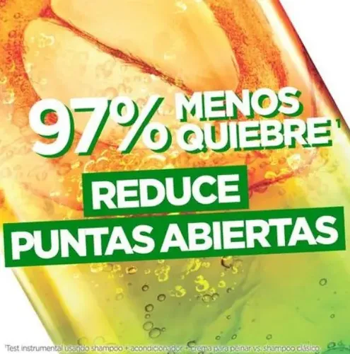 Shampoo Fructis Goodbye Daños Reparador de aceite de babassu en botella de 200mL por 1 unidad