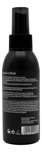 Mascarilla Capilar Sin Enjuague Moroccan Gold Series Con Ace