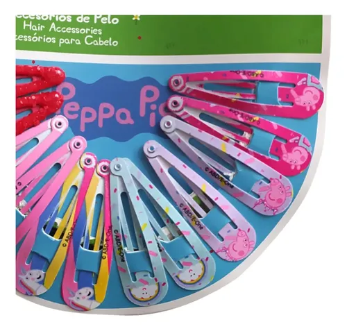 Hebillas Peppa Pig Accesorios Para El Pelo Original Disney