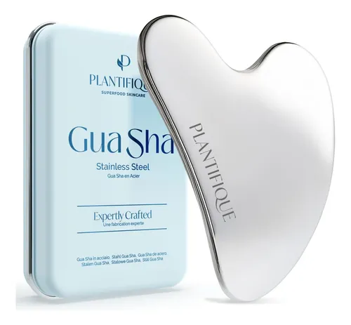 Herramienta Facial Gua Sha De Acero Inoxidable Plantifique