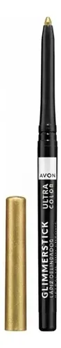 Delineador Retráctil Avon Glimmerstick Ultra Color Dorado