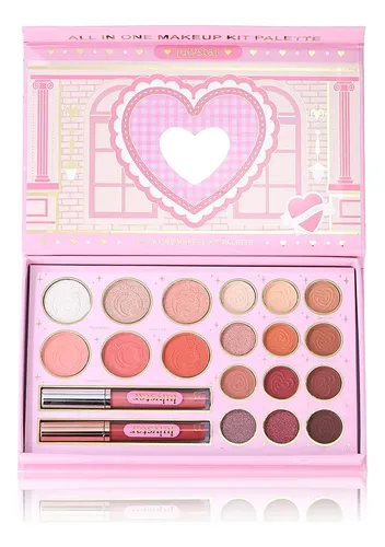 Paleta De Maquillaje Todo En Uno Con Sombra De Ojos, Rubor Y