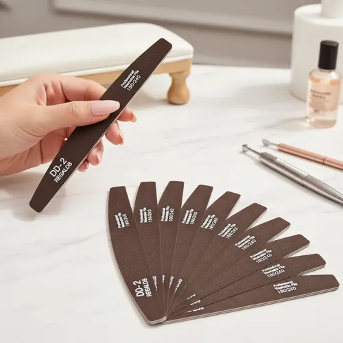 10 Limas Dd2 180/240 Uñas Esculpidas Manicuria Profesional
