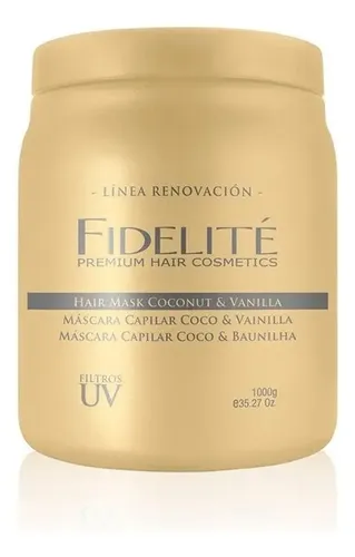 Kit Reparacion X3 Mascara Fidelite Argan Keratina Y Vainilla
