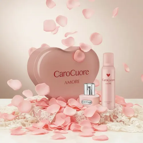 Caro Cuore Perfume Lata Corazón Edición Limitada