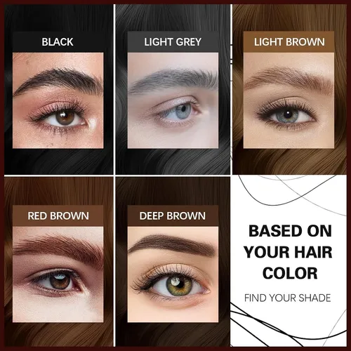 Lápiz De Cejas Ultrafino 0.1 Mm Maksure 04 Red Brown