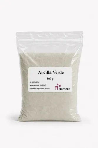 Arcilla Verde (bentonita) – 500 Gr – Uso Cosmetico