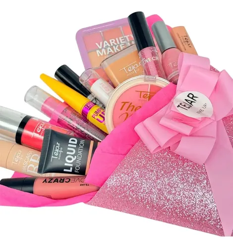 Ramo De Maquillaje Profesional Mediano Regalo Navidad
