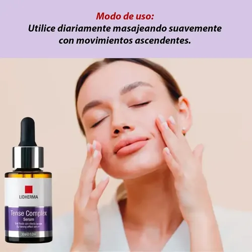 Serum Facial Lidherma Tense Complex Reafirmante Antiarrugas