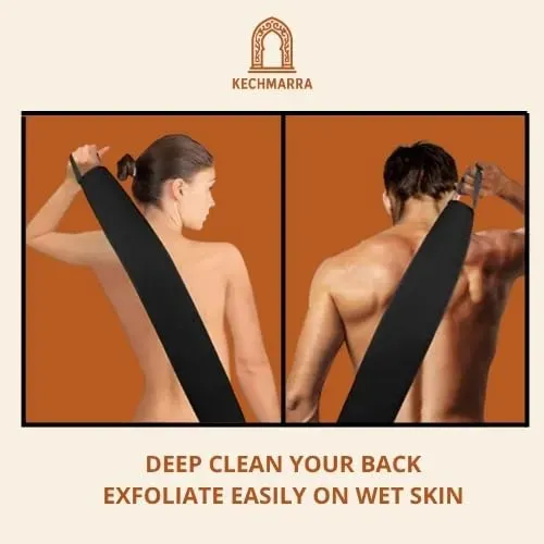 Guante Exfoliante Y Esponja Ajustable Para Baño