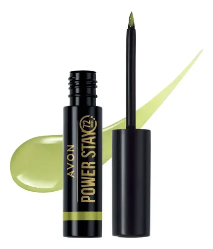 Avon Power Stay Delineador Líquido Ojos Lime Icon 72 Hs