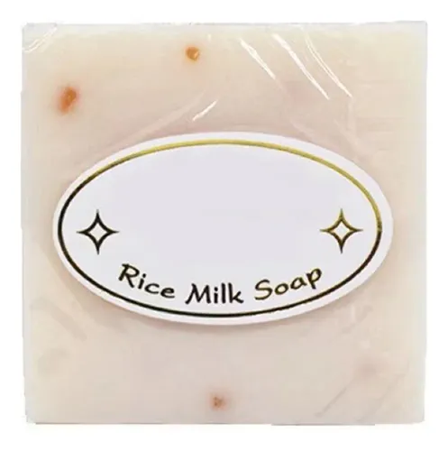 Jabón De Arroz Tailandés, 65 G, Limpieza Facial Y Corporal