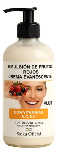 Emulsión Crema Corporal Vit. A,e,c Frutos Rojos En Belgrano