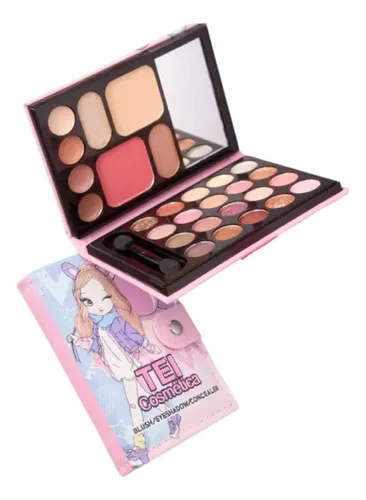 Paleta De Sombras Para Ojos Corrector Rubor Jaez Regalos