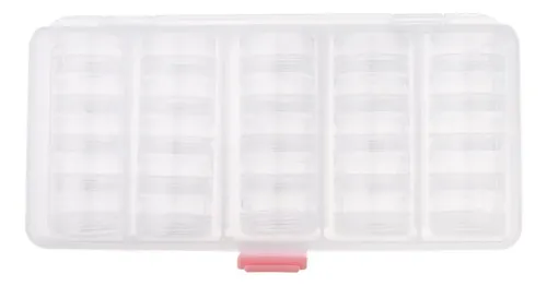 25, Frascos Pequeños Transparentes, Envases De Cosméticos,