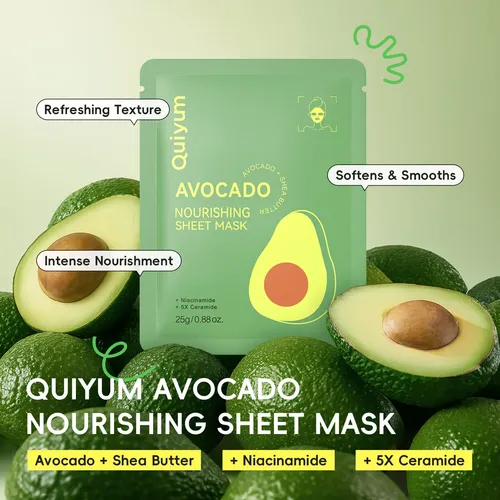 Set De Mascarillas Hidratantes Quiyum 25pcs Para Mujer