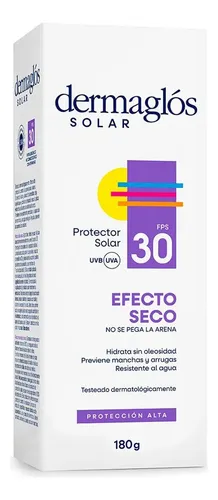 Dermaglós Protector Solar Fps 30 Crema Efecto Seco Corporal