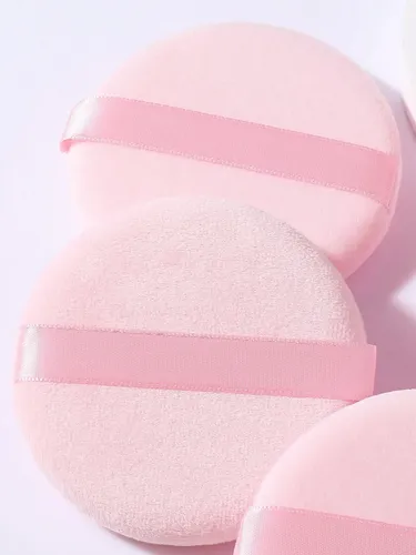 Bz Set 20 Brochas Maquillaje + Esponjas Y Cosmetiquera Rosa