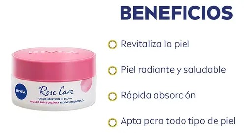 Kit X3 Rutina Diaria Facial Nivea Rose Care