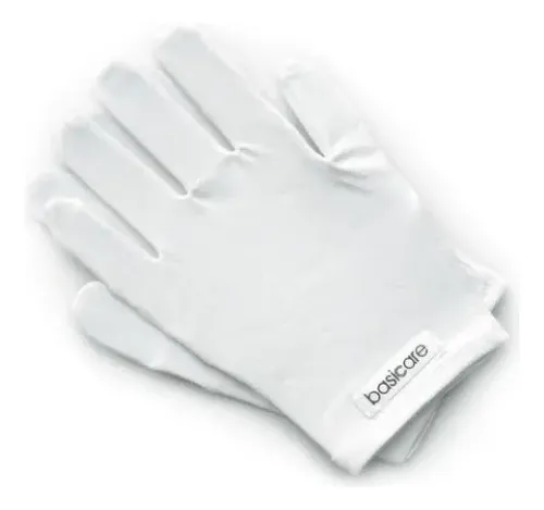 Guantes De Algodón Hydro Para Tratamientos Basicare X2