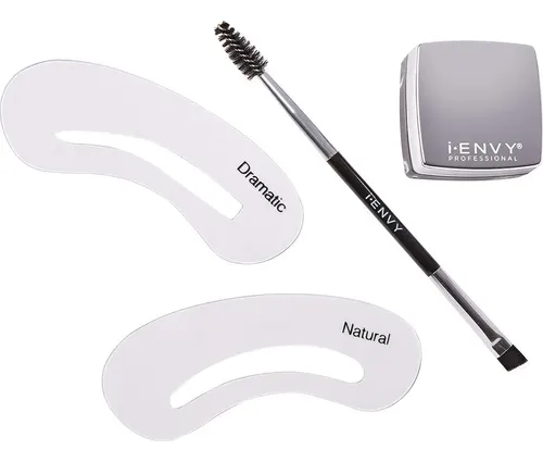 Pomada De Cejas Waterproof Ienvy By Kiss Ebony