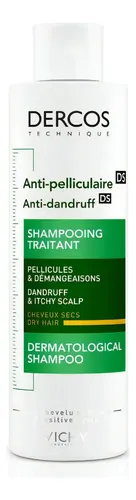 Shampoo Vichy Dercos Anticaspa 200Ml Cabello Seco