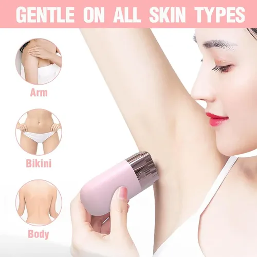 Removedor De Vello Facial Asoqola Eléctrico Indoloro Usb