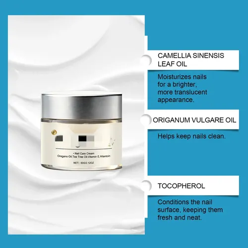 Crema Hidratante Para Manos, Pies Y Uñas 60g | Efecto Brillo