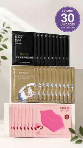 Skincare Pilaten Mascarilla Labial Ojeras Puntos Negros