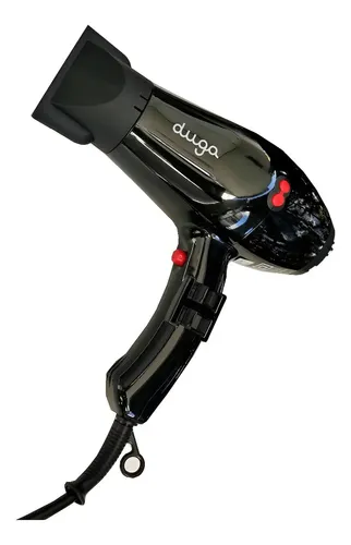 Secador De Pelo Profesional Duga Compacto 3000 (negro) Color Negro
