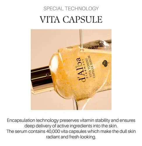 D’alba Vita Toning Capsule Serum Antimanchas Vit C 50ml