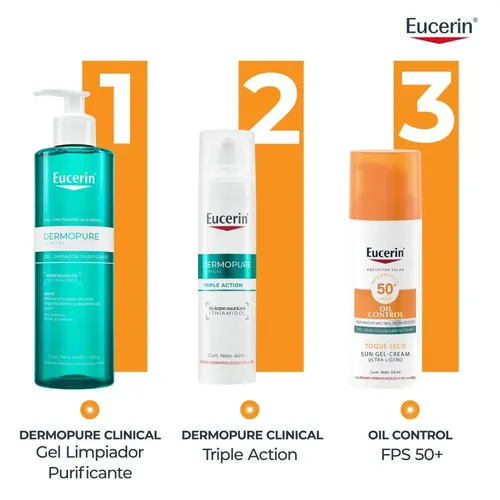 Eucerin Sun Protector Solar Fps 50 Oil Control Toque Seco