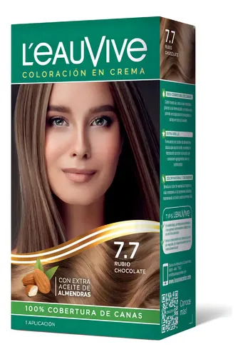 Pack Tintura En Kit L’eau Vive 7.7 Rubio Chocolate