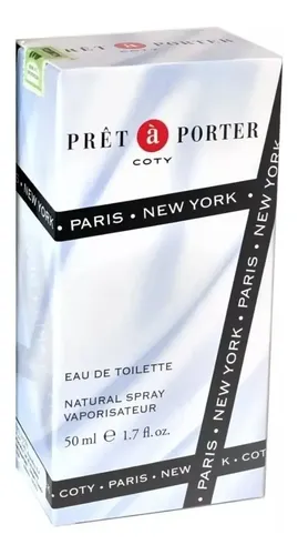 Perfume Pret A Porter Paris New York Coty Mujer 50ml