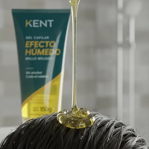 Gel Capilar Kent Look Efecto Húmedo 150ml