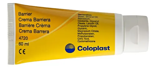 Crema Barrera Coloplast Comfeel 60g – Protector de Piel para Estomía, Colostomía, Ileostomía, Incontinencia, Curitas, Escaras y Ancianos Encamados – Piel Perilesional | Similar Cavilon 3M