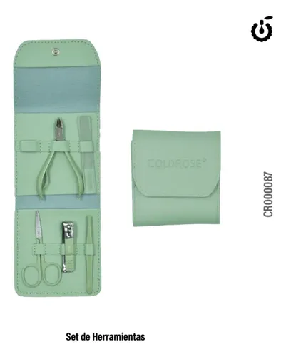 Kit de manicura y pedicura Cherimoya 5 pcs con corta cutículas y más