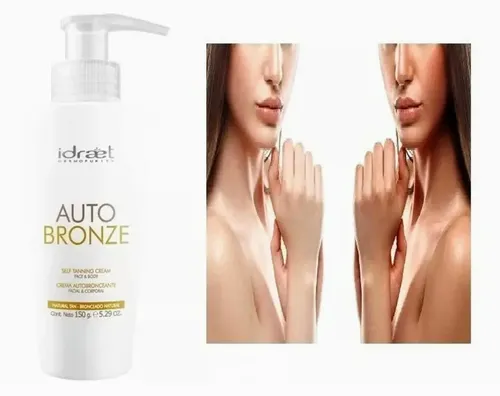 Auto Bronze Idraet 150gr. Autobronceante Facial Y Corporal.