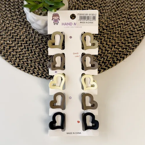 60 Mini Broches Pinzas Para Pelo Cabello Importados X Mayor