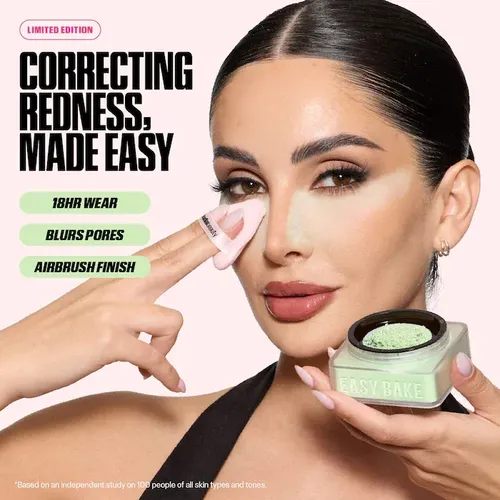 Huda Beauty Easy Bake Matcha Milk Cake
